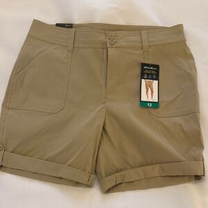 Eddie Bauer Women's Khaki Bermuda Shorts